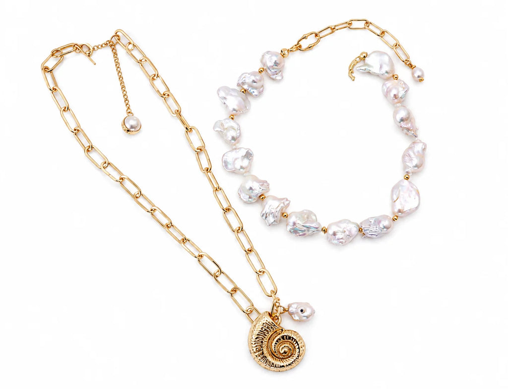 Collar Nautilus Doré