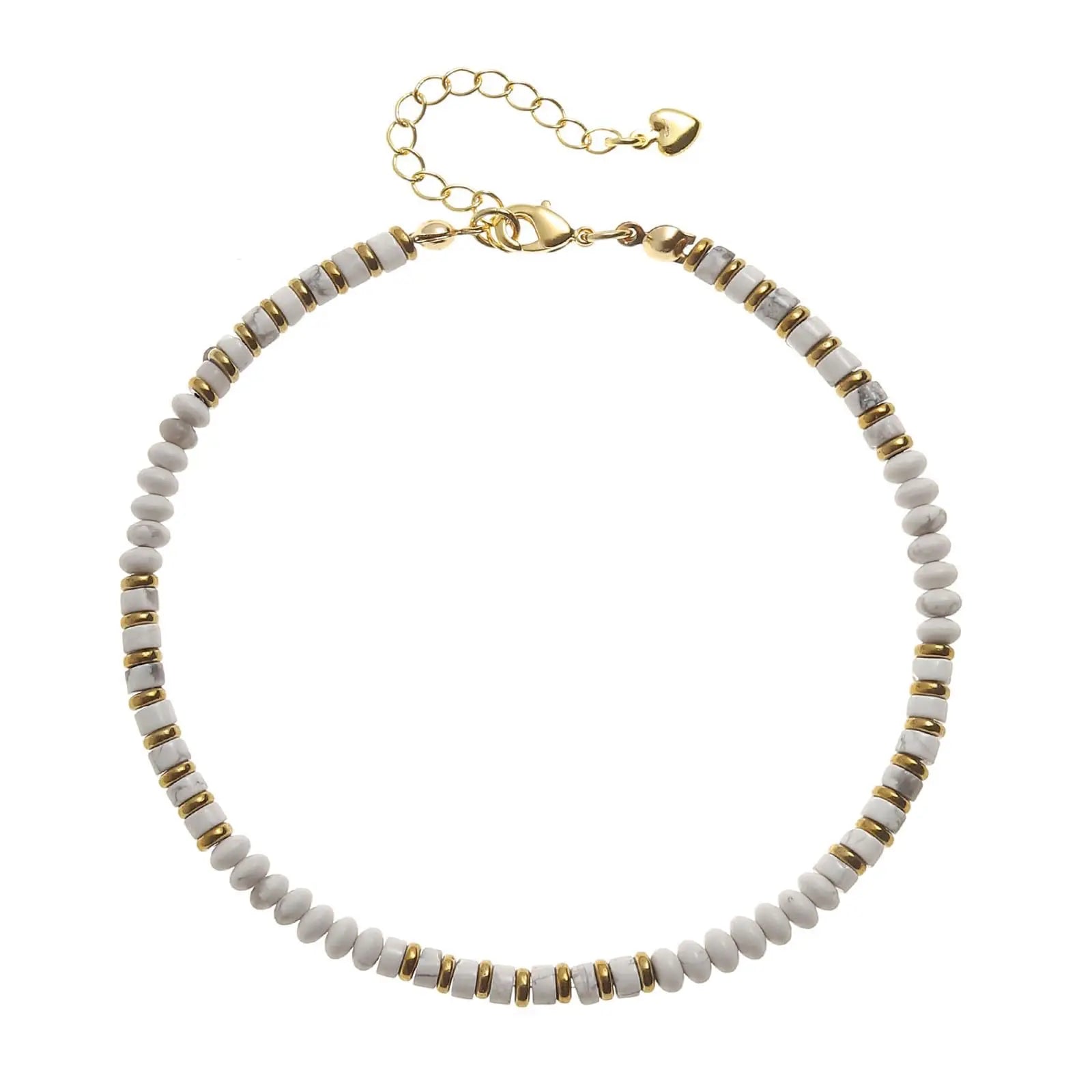 Aura Blanca Anklet
