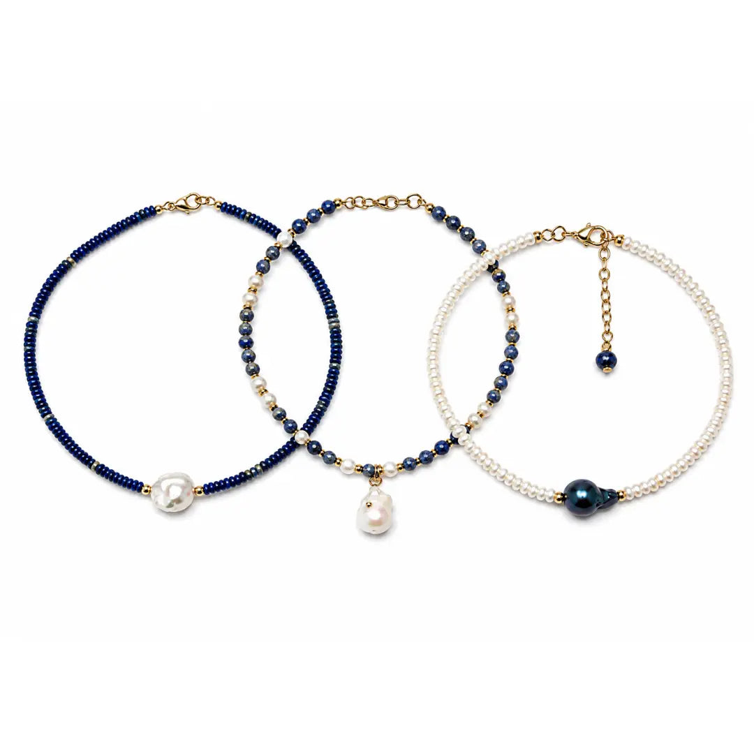 Midnight Pearl Necklace