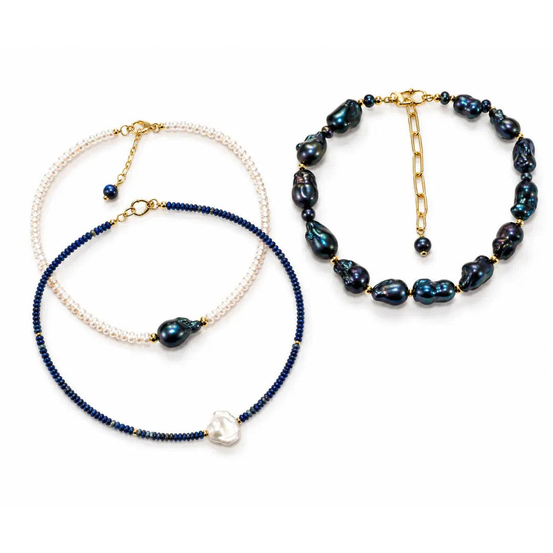 Mykonos Pearl Necklace