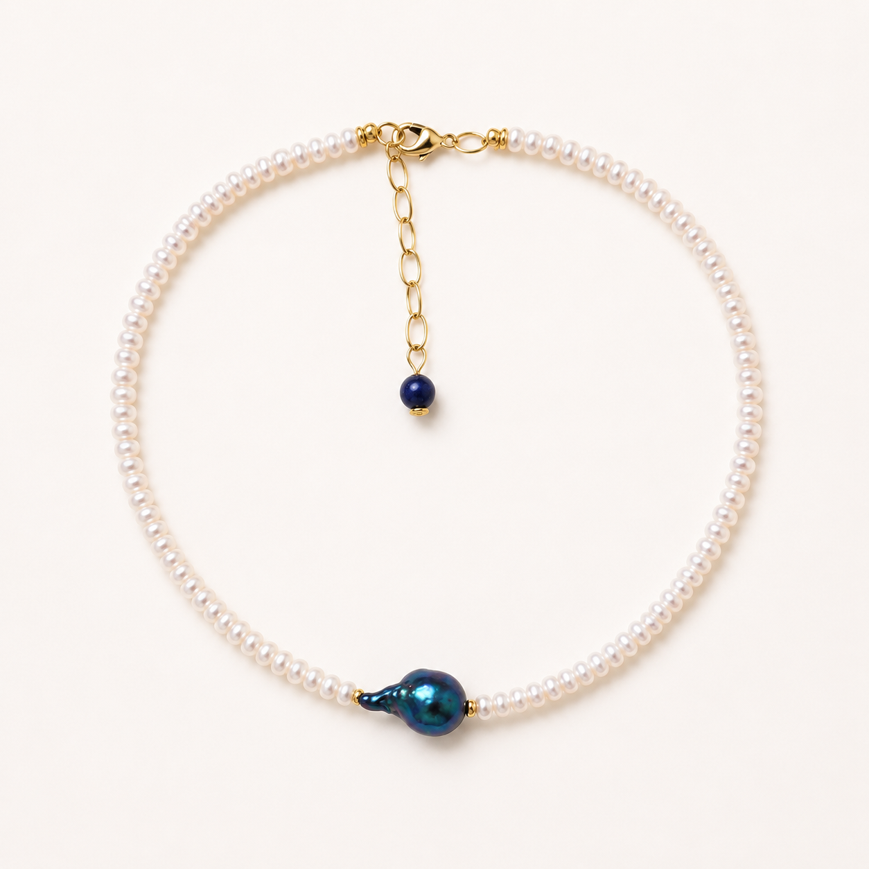 Midnight Pearl Necklace