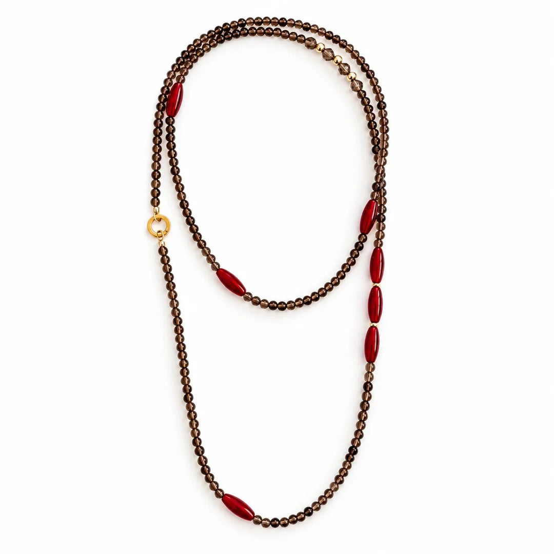 Earth Fire Necklace