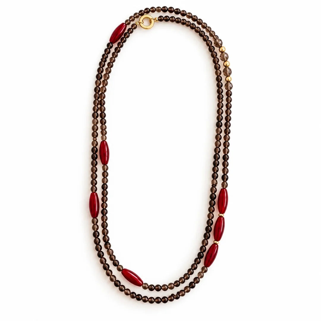 Earth Fire Necklace