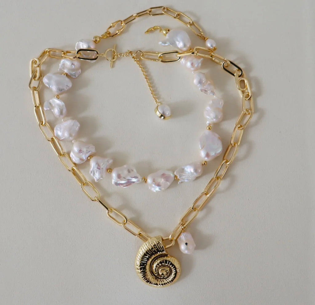 Collar Nautilus Doré