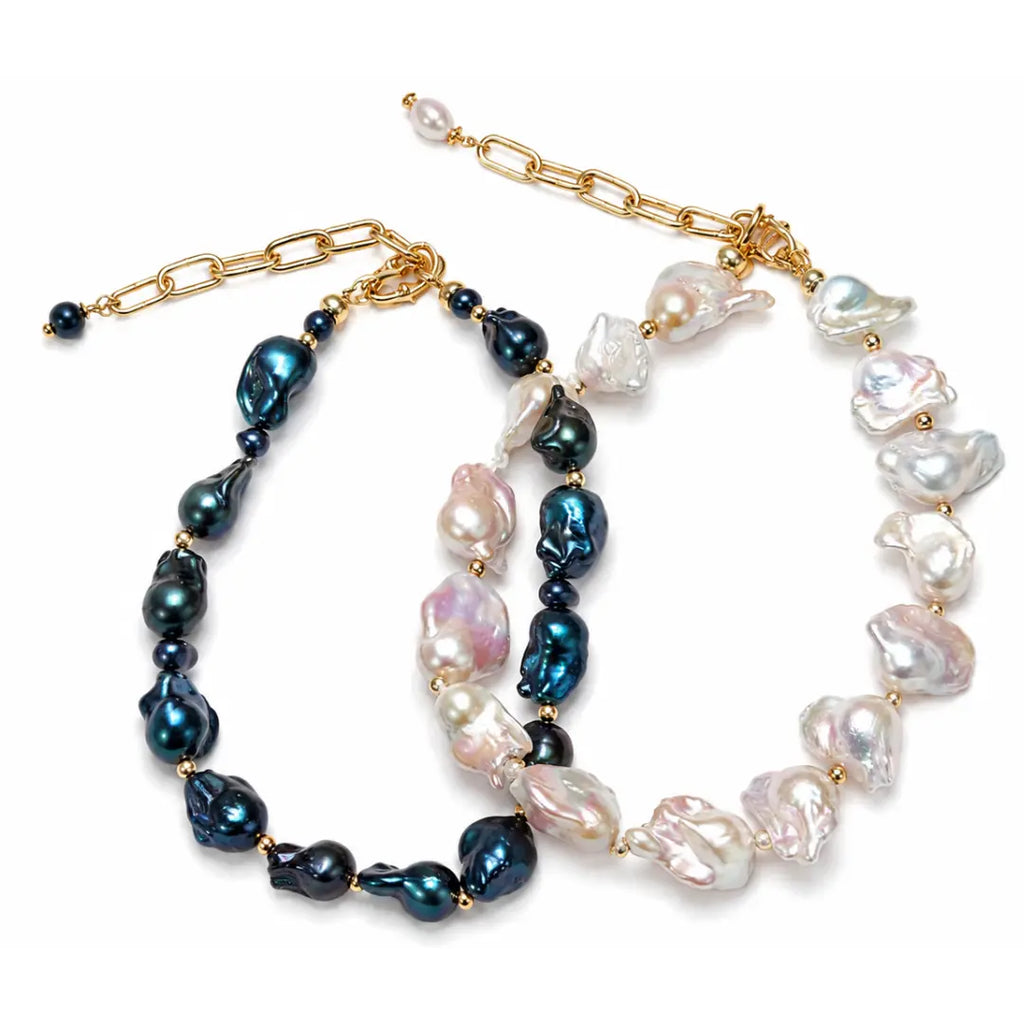 Mykonos Pearl Necklace